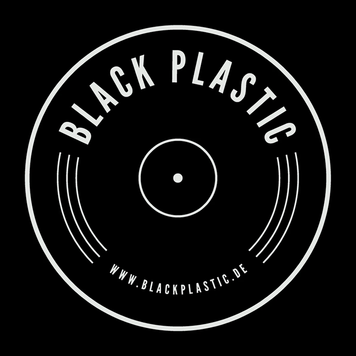 Logo Black Plastic
